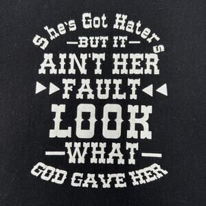 Hater Black Tee Small